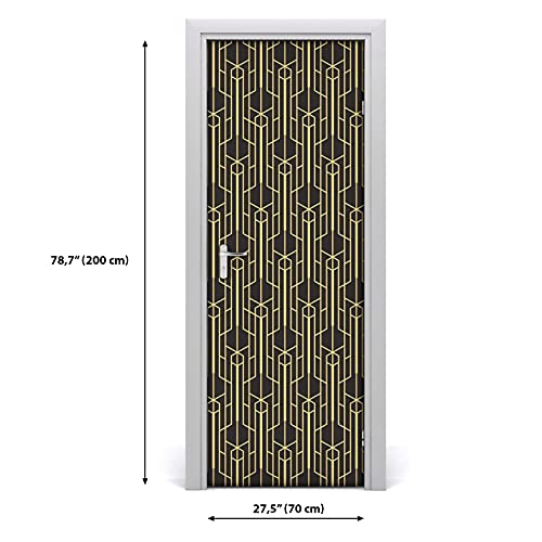 Magic-stick auto-adhésive étiquette porte déco 70x200cm - 3