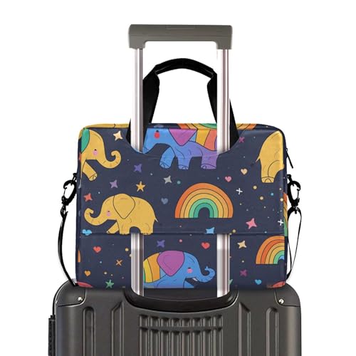 Maletín para portátil con diseño elefante, 13-15.6 pulgadas miniatura 3