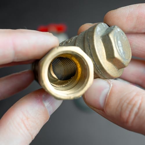 PATIKIL 2 Stück 15mm OD Siebmaschen 27mm H 80 Maschenbild Y-förmiges Siebfilterventil Maschenbild 304 Edelstahl Doppelschicht-Siebmaschen für Schmutz Pumpe Wasser Öl Trennung