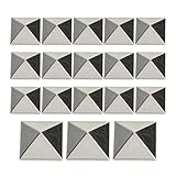 Almohadilla antideslizante para pisar snowboard – Kit de tracción de pernos de pentagrama de metal de 18 piezas | Almohadillas de agarre fuertes para equipos de esquí y snowboard, deportes de montaña