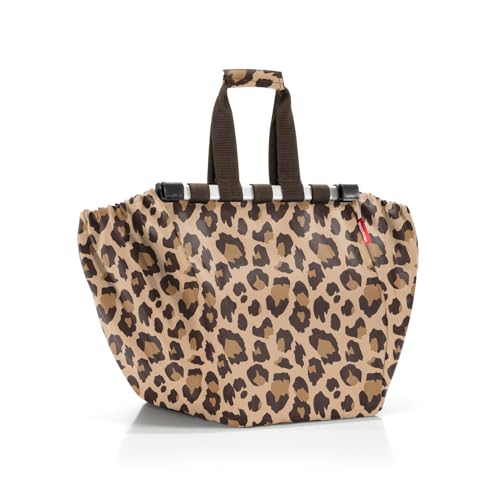reisenthel easyshoppingbag leo macchiato – Vielseitiger Shopper – Im praktischen Design zum Zusammenrollen