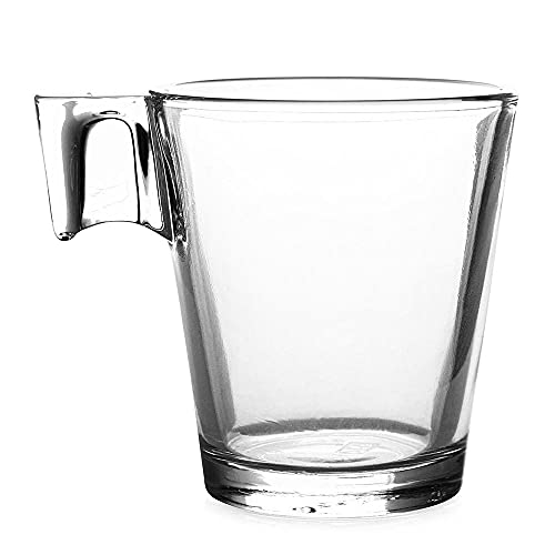 Jogo 6 Xícaras de Café Expresso Napoli 80 ml Le Cook