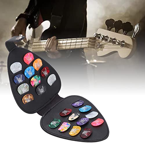 Sac de ramassage de guitare, sac de ramassage cousu double face durable, agréable pour le stockage avec 22 médiators - Les Beatles, Paul McCartney, John Lennon, RIngo Starr, George Harrison Sac de ramassage de guitare, sac de ramassage cousu double face durable, agréable pour le stockage avec 22 médiators – Image 3