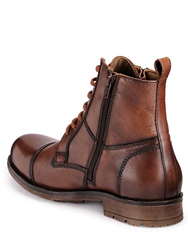 Image of TEAKWOOD LEATHERS Men Chelsea Mid Top Boots Perfect for Casual, Parties & Special Occasions Comfort, Durable Genuine Leather Boot Shoes | SH MJ 31 P