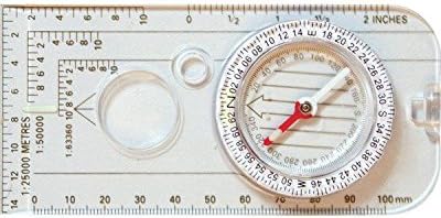 Military Map Compass Mils Camping Walking Hiking Orienteering Cadets
