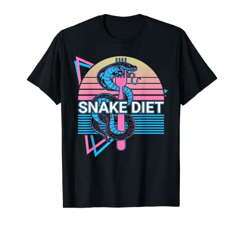 Snake Diet Snake Lover Retro T-Shirt
