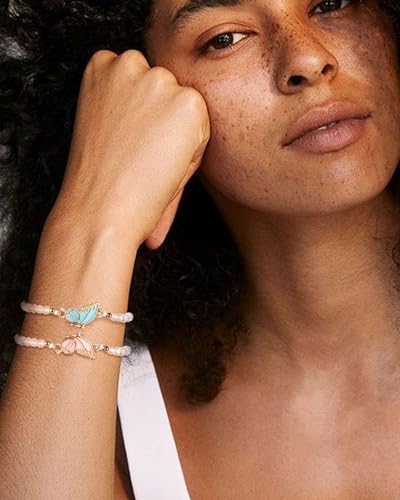 MJartoria BFF Bracelets for 2-Butterfly Matching Bracelets Adjustable Strand Best Friends Bracelet Handmade Charm Friendship Bracelets Jewelry Gifts for Women Couples4