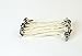 100PK HEMP CORE CANDLE WICKS CUT AND TABBED AT 6” LENGTHS AND PRIMED WITH 100% NATURAL BEESWAX. YOUR NATURALLY CONTRUCTED CANDLE WICK. (Large Hemp Wicks)