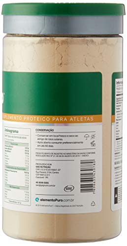 Vegdop Proteína De Ervilha - Baunilha Caramelizada - Pote 450G, Elemento Puro