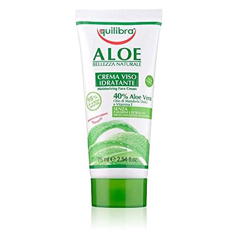 Equilibra Crema Facial Hidratante de Aloe Vera para Pieles Sensibles Cover