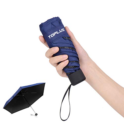 日傘 折りたたみ傘 超軽量(183g) 折り畳み UVカット率 100パーセント遮熱 晴雨兼用 小型 携帯便利 人気 ネービー