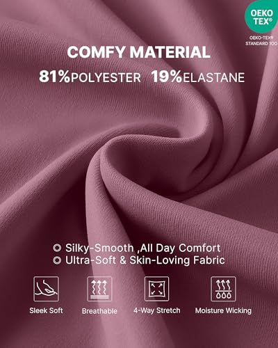 Image of G4Free Capri Pants for Women Wide Leg Yoga Dress Cropped Pants Capri Leggings with Pockets for Casual Summer