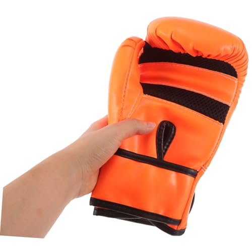 Boxe garçon fille Mipcase gants orange entraînement kickboxing - 4
