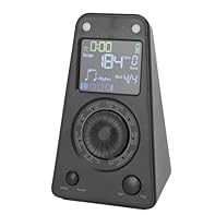 [VERSATILE RHYTHM SELECTION] Switch effortlessly between ten beat tones for engaging practice sessions. [UNIVERSAL INSTRUMENT COMPATIBILITY] Accommodates piano, violin, guitar, and more for versatile use. [ACCURACY SPEED TESTING] Measure your desired...