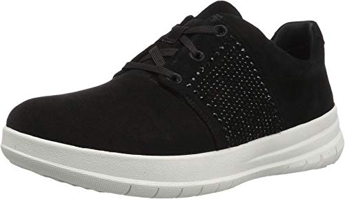 Fitflop Women's Sporty-Pop X Crystal Fashion Sneaker,Black,9 M Us #TOP2