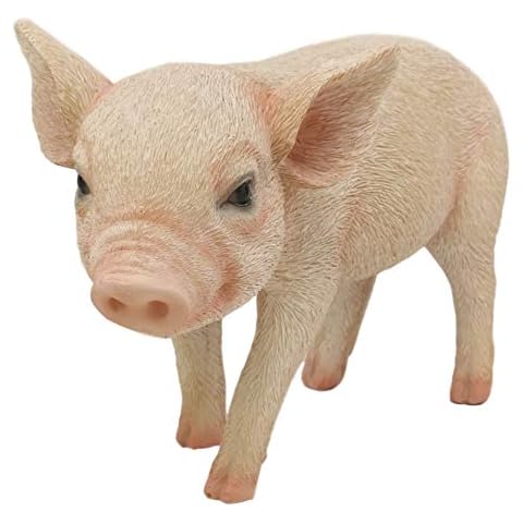 Ebros Adorable Realistic Piglet Statue Cover