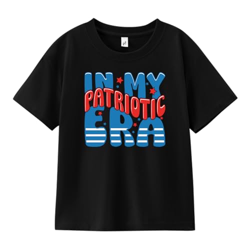 Image of Boys Constitution Day 250 Anniversary USA Shirt Independence Shirt 3-8T | for Kids Boys Girls Toddlers 3T-8T, 4th of July Dinos Flag Patriotic Tee, Independence Day