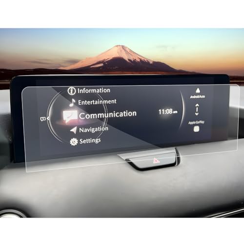 SXCY for 2024 2025 Mazda CX-90/2025 CX-70 Screen Protector for 2024 2025 Mazda CX90 2025 CX70 Touch Display Screen Protector 12.3 Inch[2PCS Nano Soft][Nonporous]