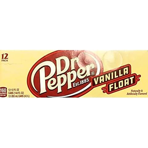 Dr Pepper Vanilla Float 12OZ (355ml) - 24 Cans Cover