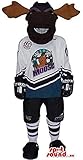 SPOTSOUND Customised Moose Plush Mascot US Dressed in Sports Clothes