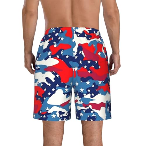 Men's Hawaiian Swim Trunks Quick Dry Beach Shorts with Pockets3