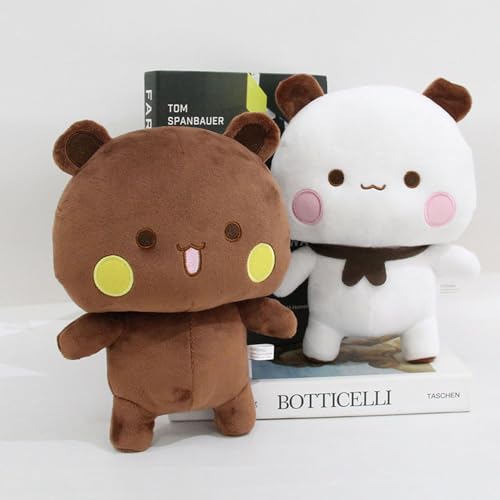 EIMZU 2pcs Bubu Dudu Kuscheltier Bezauberndes Weiches Plüschtierkissen Bär Panda Bubu Dudu Kuscheltier Geburtstagsfeiergeschenke