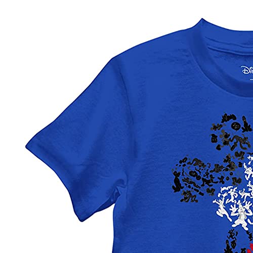 Boys Mickey Mouse Toddler Shirt - Boys Mickey Mouse Classic T-Shirt (Royal Mickey, M-5/6) #TOP4
