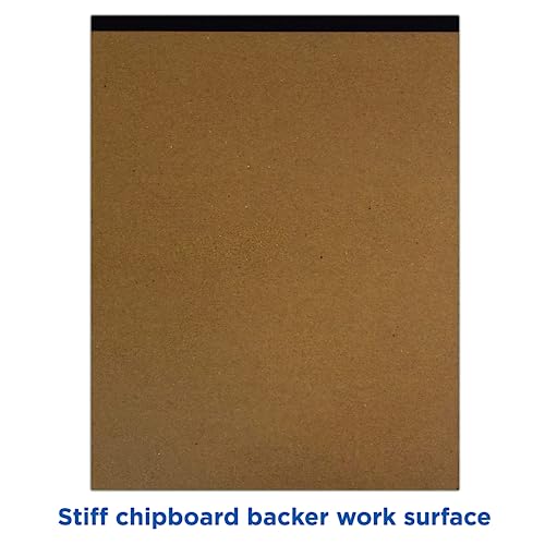 Alvin, Bloco de papel de seção cruzada, sem ácido, use com lápis ou tinta, compatível com laser, cop