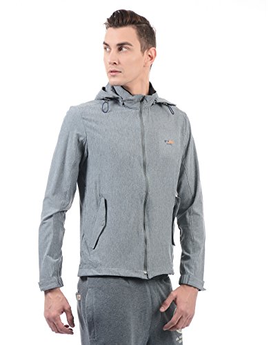 Image of U.S. POLO ASSN. Blended Men Hooded Sweat Shirt Melange