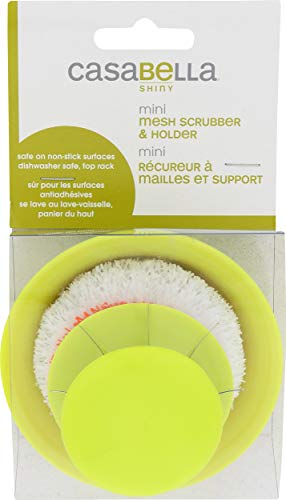 Casabella Mini Dish Scrubber with Holder