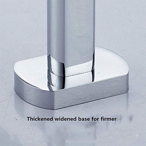 Porte-serviettes salle de bain double usage fixe sans percer cuivre 80cm - 6