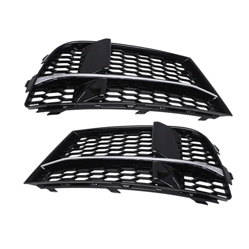 Grille de feux antibrouillard Audi A3 2016-2020 pare-chocs avant calandre noire