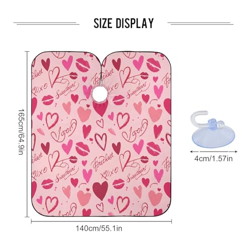 Capa Profesional Impermeable para Corte de Pelo con Cierre Ajustable miniatura 3