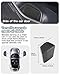 RAV4 Trash Can RAV4 Portable Mini Car Trash Bin with Lid for Storage and Organize RAV4 Accessories Plastic Garbage Can Compatible with 2019 2020 2021 2022 2023 2024 2025 RAV4