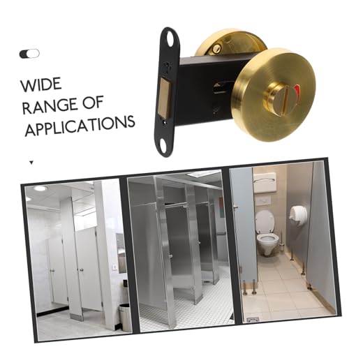 Serrure de partition de bain indicateur de confidentialité toilettes bureaux - 8