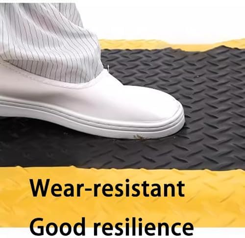 20MM Thick Anti-Fatigue Floor Mat, Non-Slip Comfort Mat for Workshops & Warehouses, Pressure Relief for Long Standing, 80x40cm/31.5x15.7in
