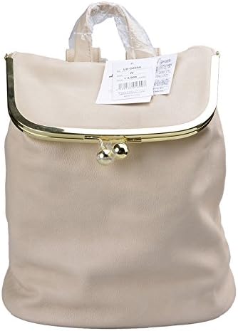 Legato Largo Official Beige Japan Fashion Shoulder Rucksack Casual Backpack LH-G0554-IV