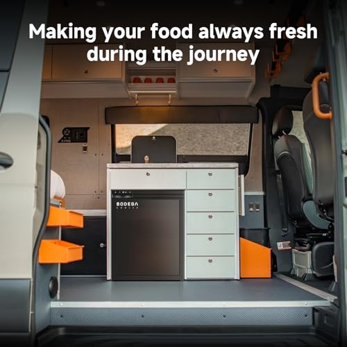 BODEGACOOLER 2.3cu.ft Dual-Zone RV Fridge