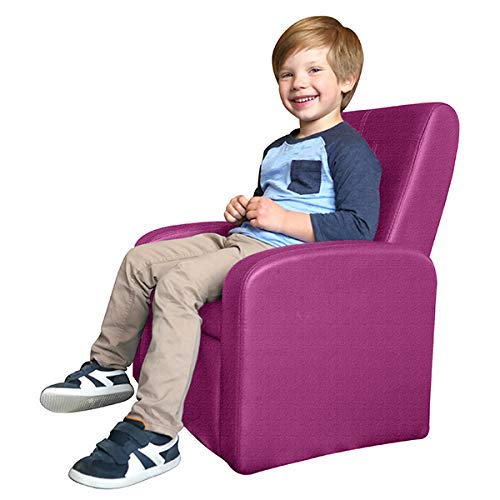 STASH Comfy Kids Sofa Chair – cute toddler chair toy storage chest. Kids folding chair converts to an ottoman. Small toddler chairs for girls boys supports 200lbs! kids lounge chair kids chair comfy