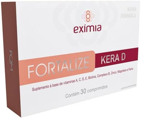 Exímia Kera D Fortalize com 30 comprimidos
