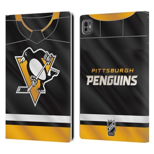 Housse iPad Pro 11 M5 NHL Penguins avec support visionnage et porte-cartes intégrés