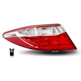 labwork 1-Pack Left Driver Side Tail Light Replacement for 2015 2016 2017 Toyota Camry Outer Rear Brake Lamp Assembly TO2804121 8156006640