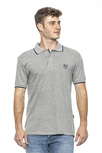 19V69 ITALIA Costina, Camisa de polo Hombre, Gris, M