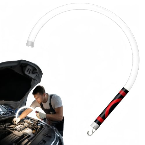Flexible LED Flashlight Stick 30 Bendable Mechanic Work Light Rechargeable High Lumen Professional Light 3 Lighting Modes Automotive Illumination Tool Car Repairs Inspections Tight Spaces