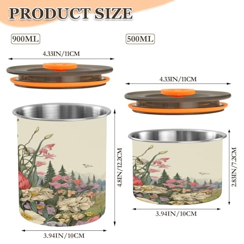 Contenedor de café hermético Blueangle acero inoxidable 30oz miniatura 2