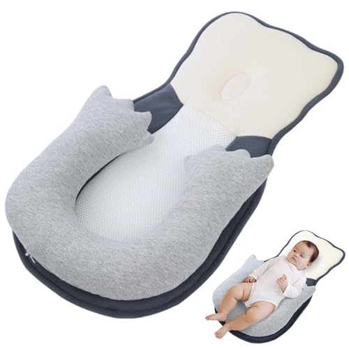 Houolsator Baby Keilkissen für Neugeborene, ergonomische Anti-Reflux-Neugeborenen Kissen, sichere und rutschfeste, geeignet für Flaschenfüttern, Schlafen, Stillen, Stillen Houolsator Baby Keilkissen für Neugeborene, ergonomische Anti-Reflux-Neugeborenen Kissen, sichere und rutschfeste, geeignet für Flaschenfüttern, Schlafen, Stillen, Stillen