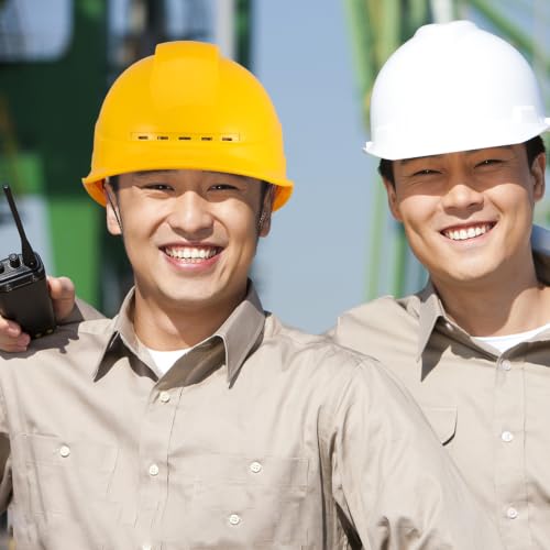 Casco de seguridad de ABS con ventilación para construcción y proyectos eléctricos 6