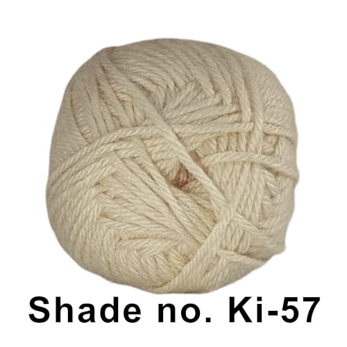 Image of VCR Light Olive Brown Yarn, 100 Grams Hank, 190 Meters Length, Acrylic Ball for Crochet and Knitting, Soft Crosia Threads, Pack of 1 Yarn, Suitable for DIY Crafts