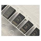 Diodo rectificador DIODE M7 1N4007 SMD 1A 1000V IN4007 Diodo