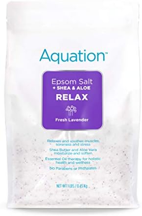 Aquation Epsom Salt - 1 LB Bag - Fresh Lavender